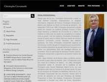 Tablet Screenshot of christophe-giovannetti.com